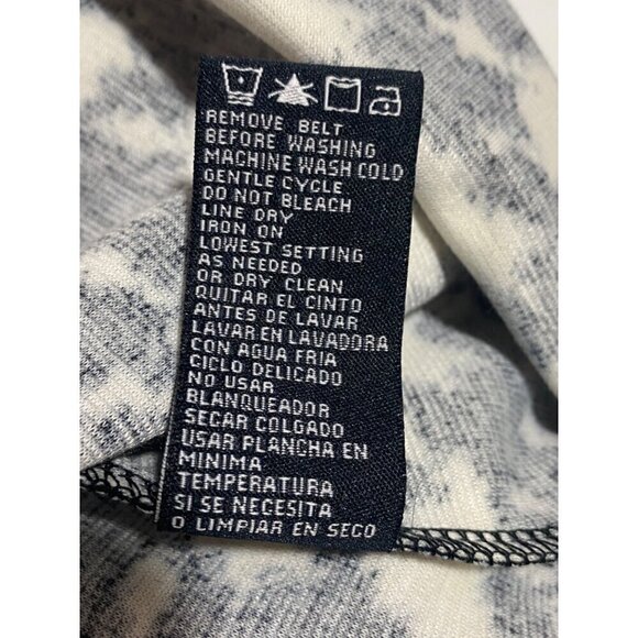 Perceptions New York Fit & Flare Dress Women's Size 12 Black & White Belted NWT - Picture 9 of 9